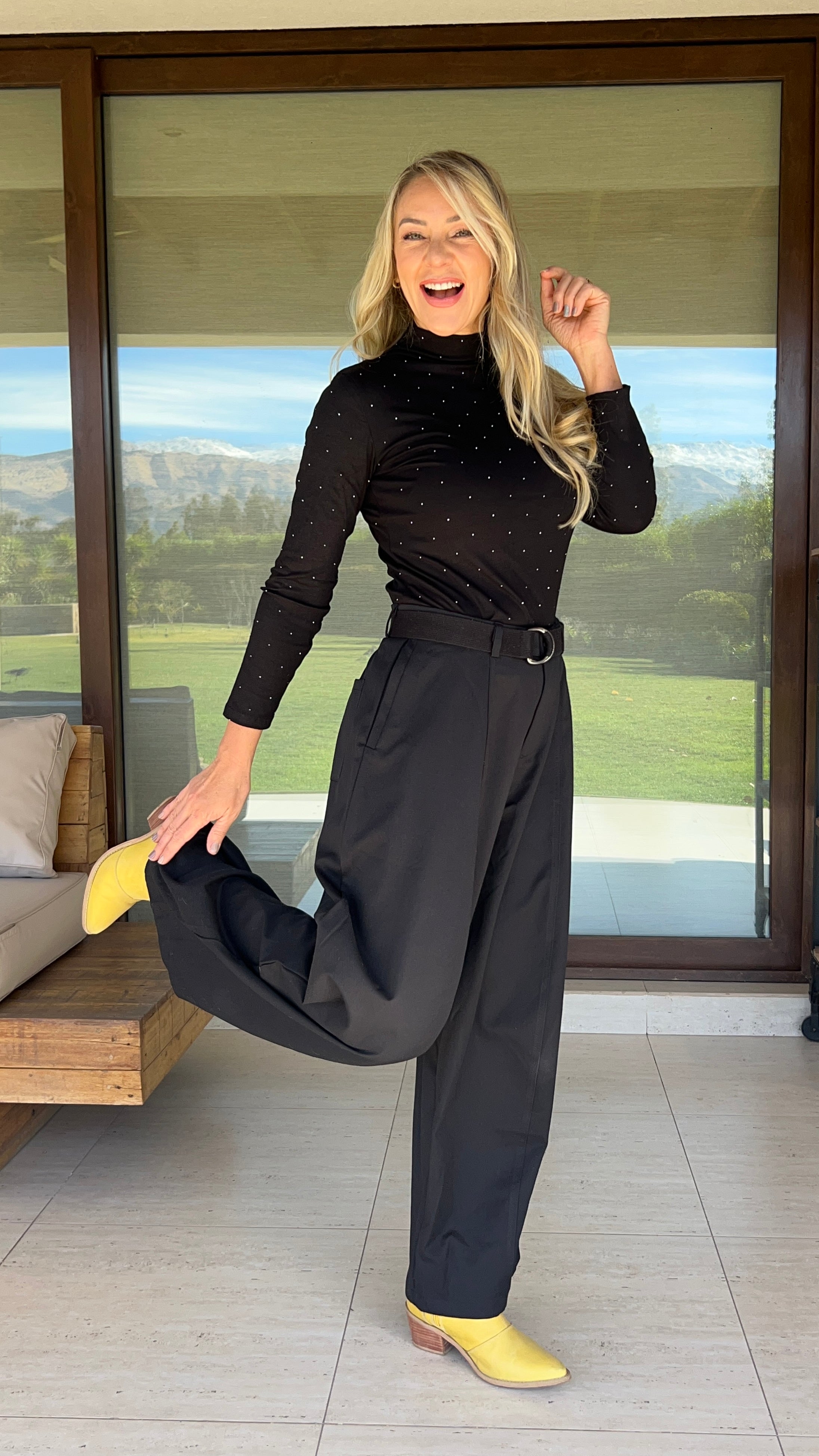 Pantalón Baggy Negro