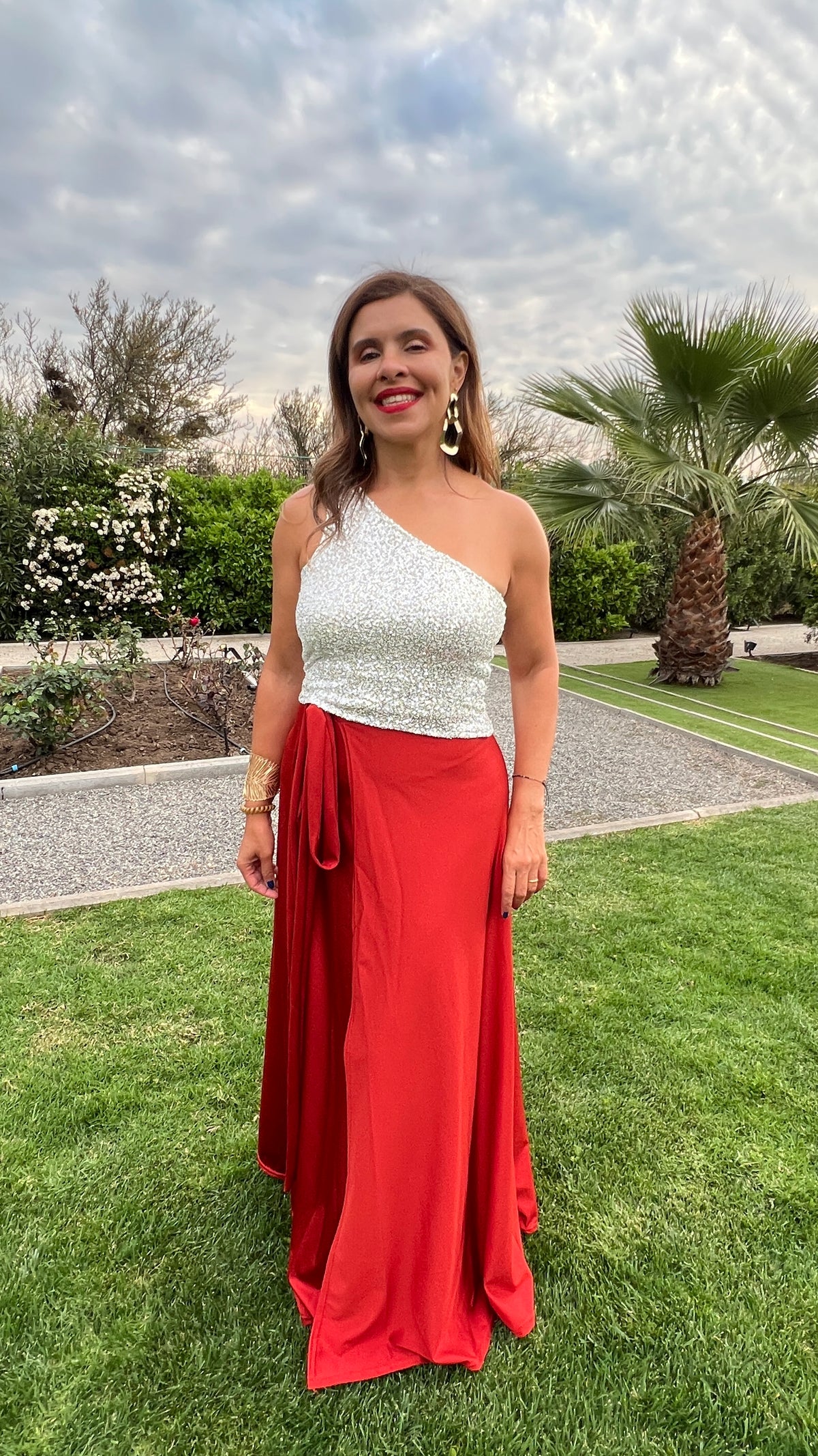 Crop Top Asimétrico Leti Plata