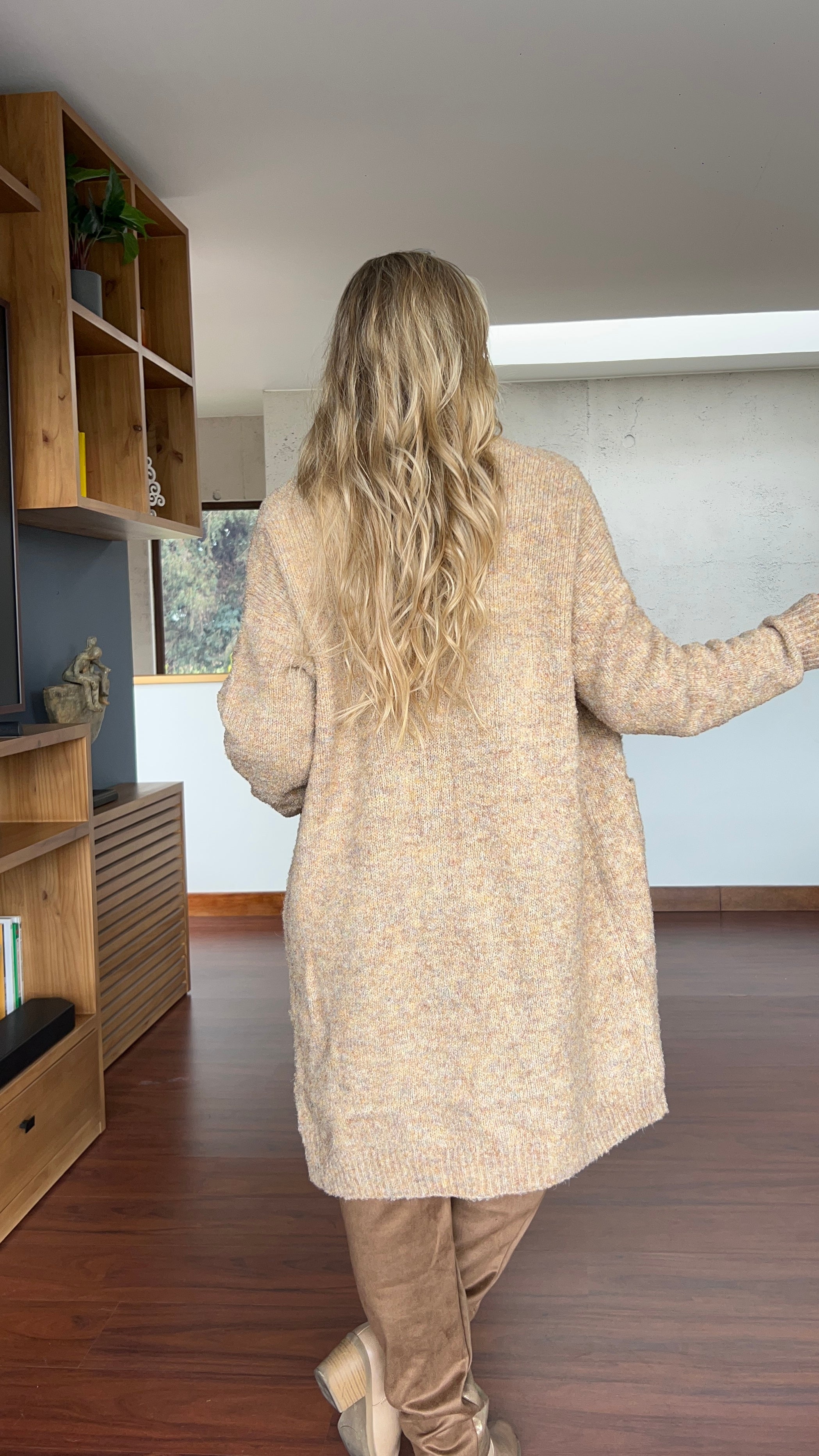 Cardigan Pini Camel