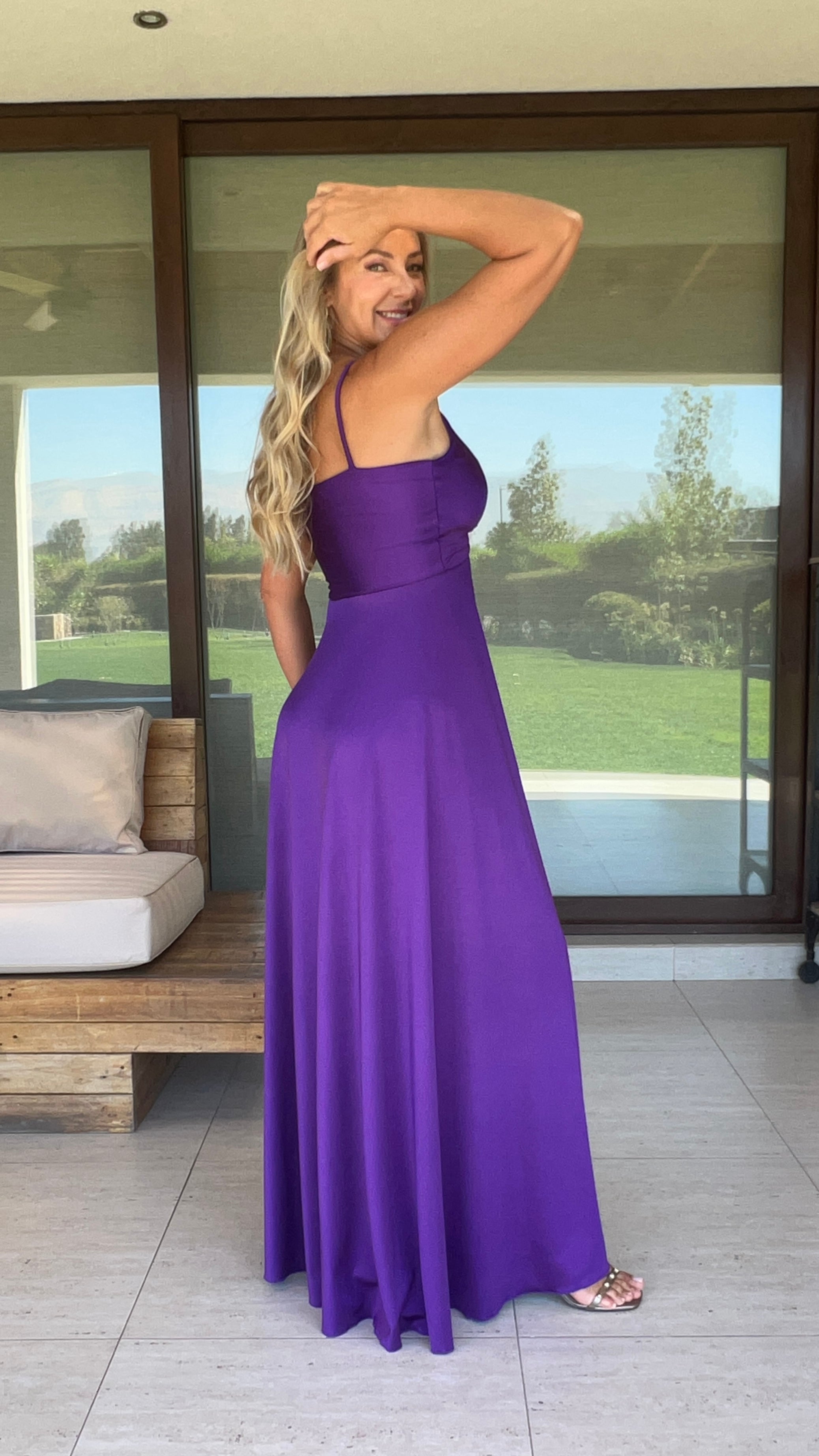 Vestido Mía Dupont Morado