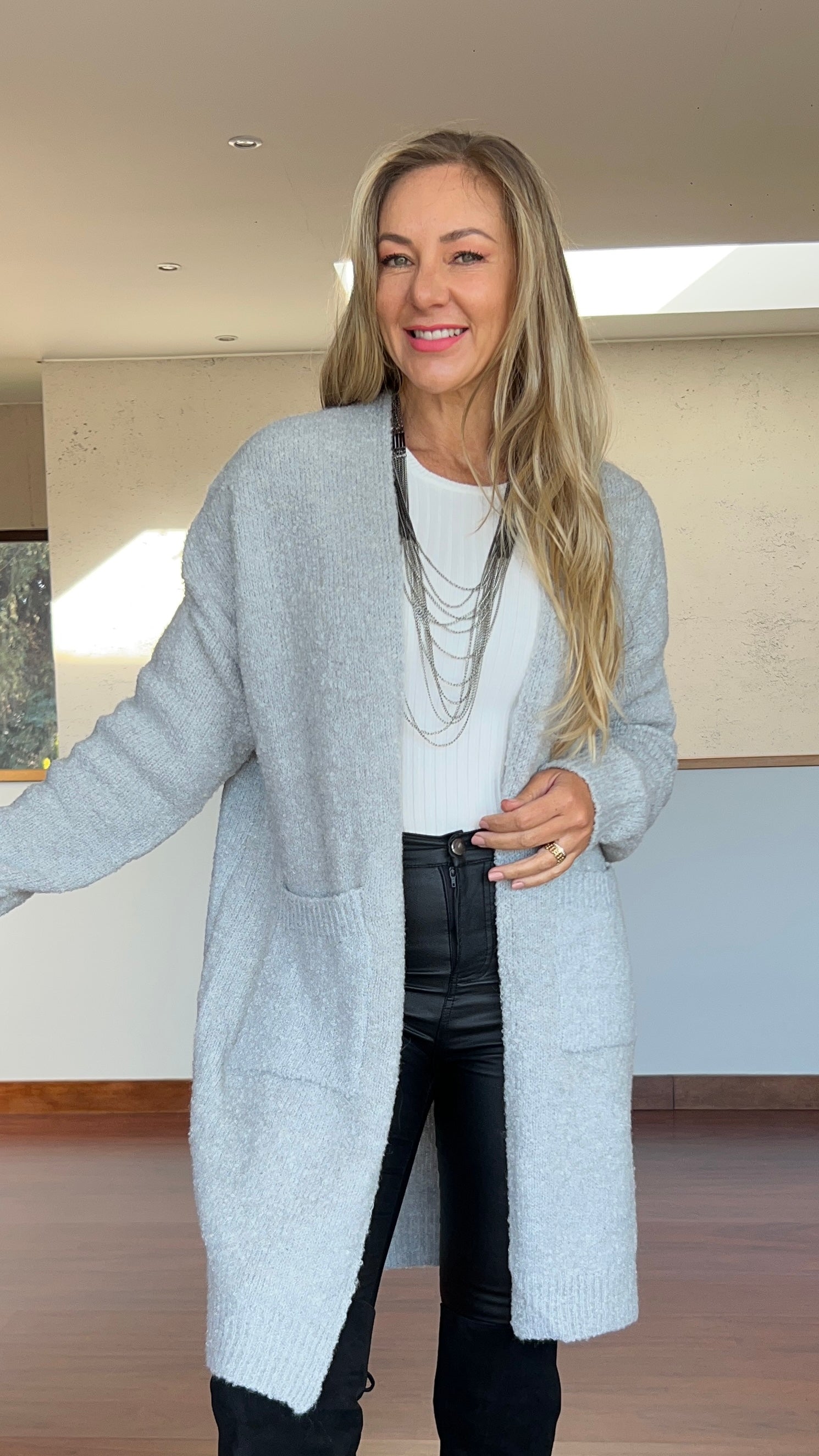 Cardigan Pini Gris