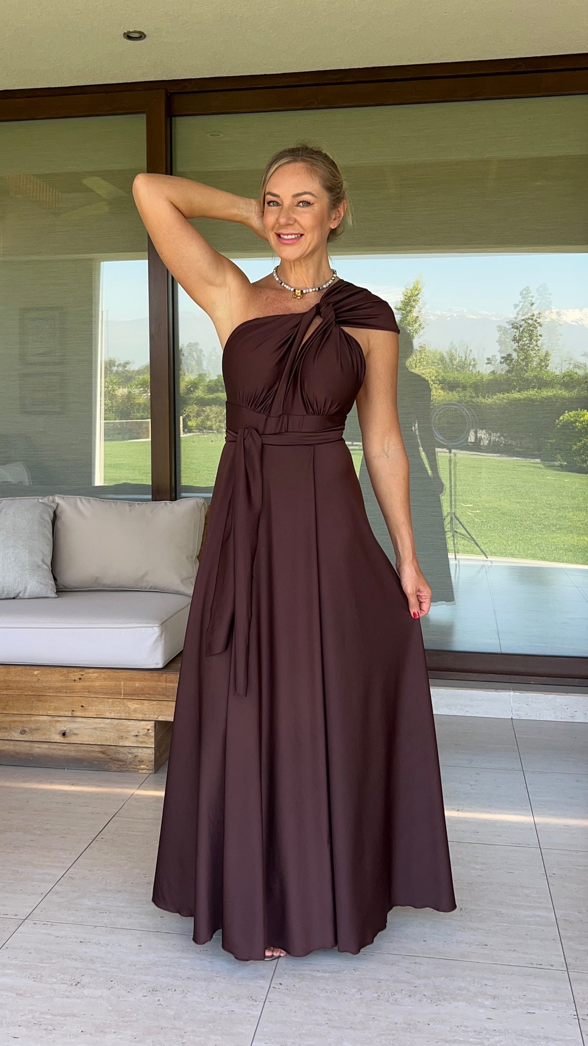 Vestido Elena Chocolate