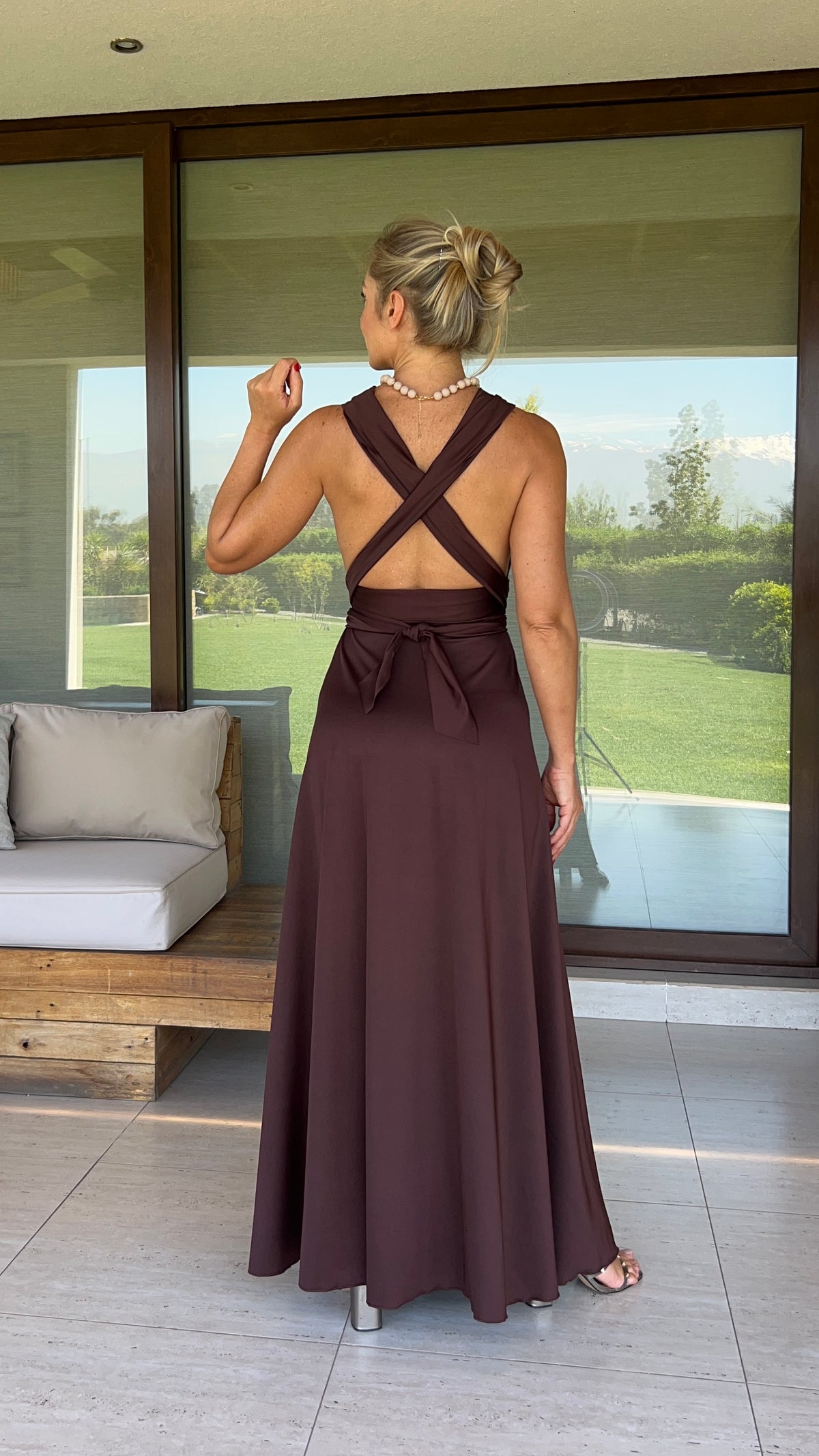 Vestido Elena Chocolate