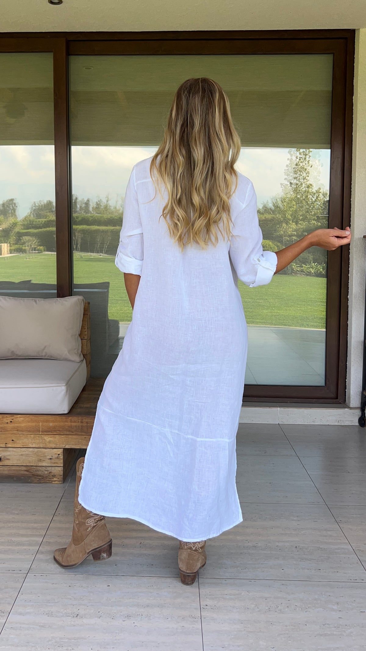 Vestido Camisola Blanco