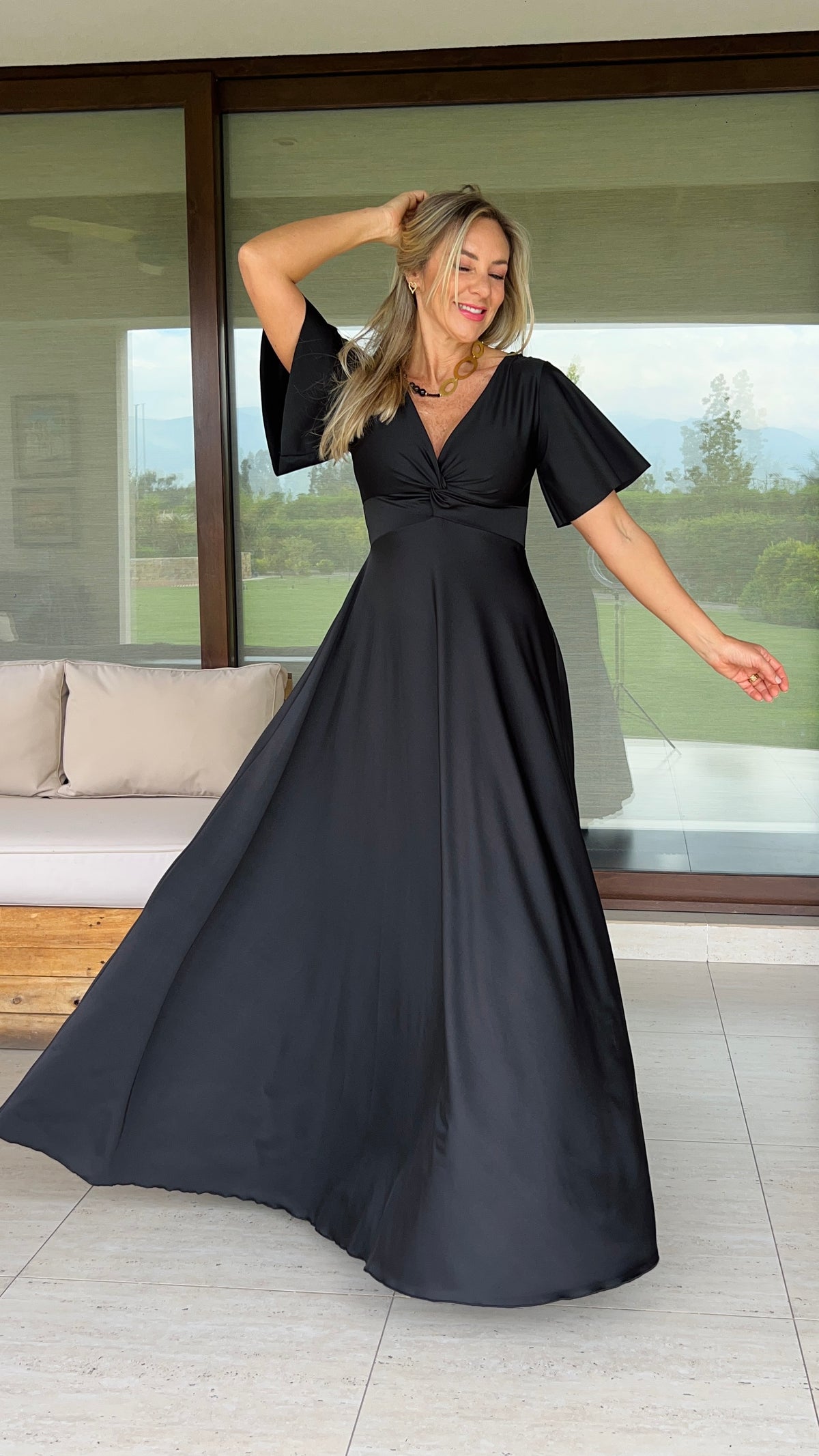 Vestido Amelia Negro