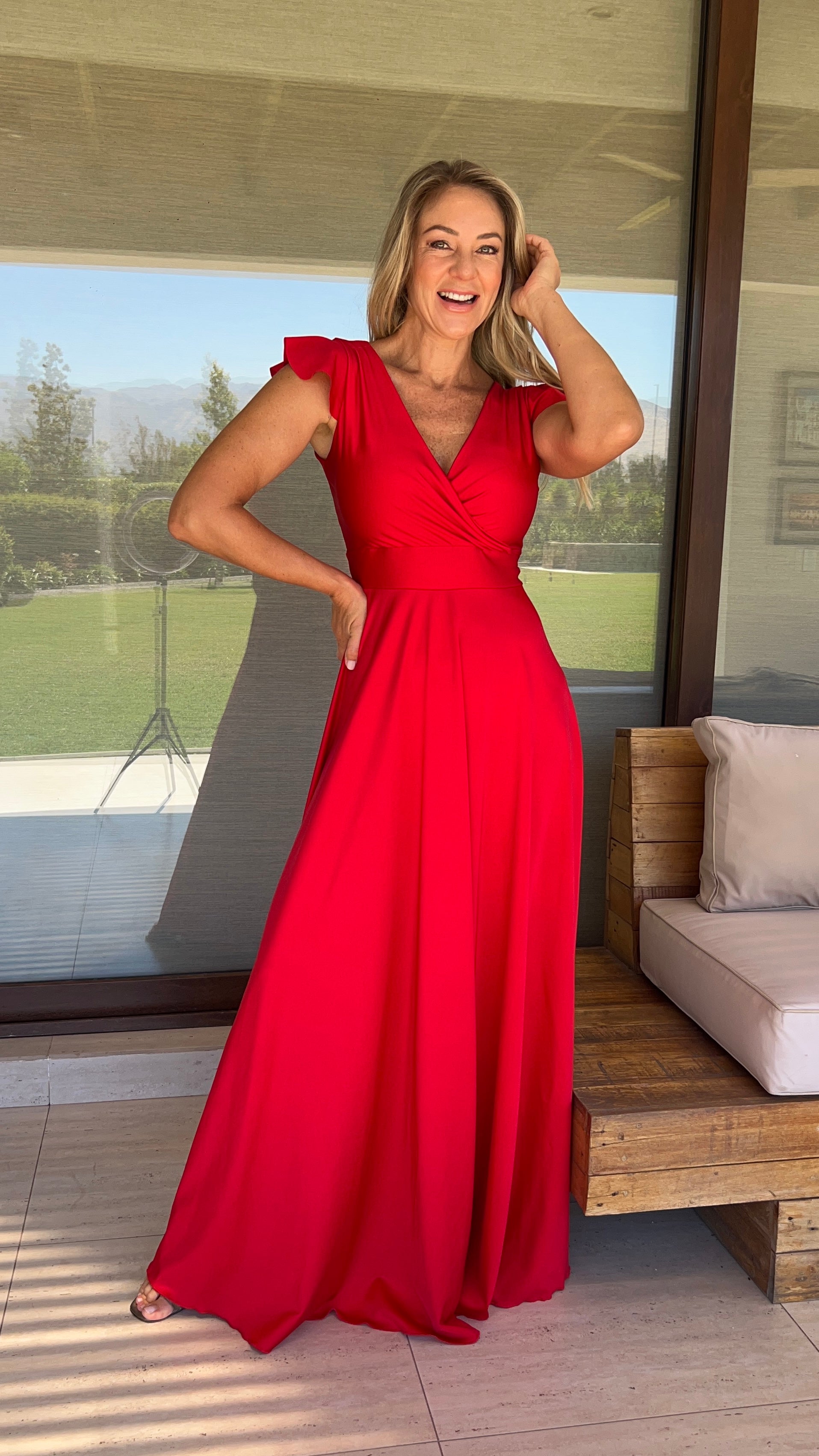 Vestido Isabella Dupont Rojo