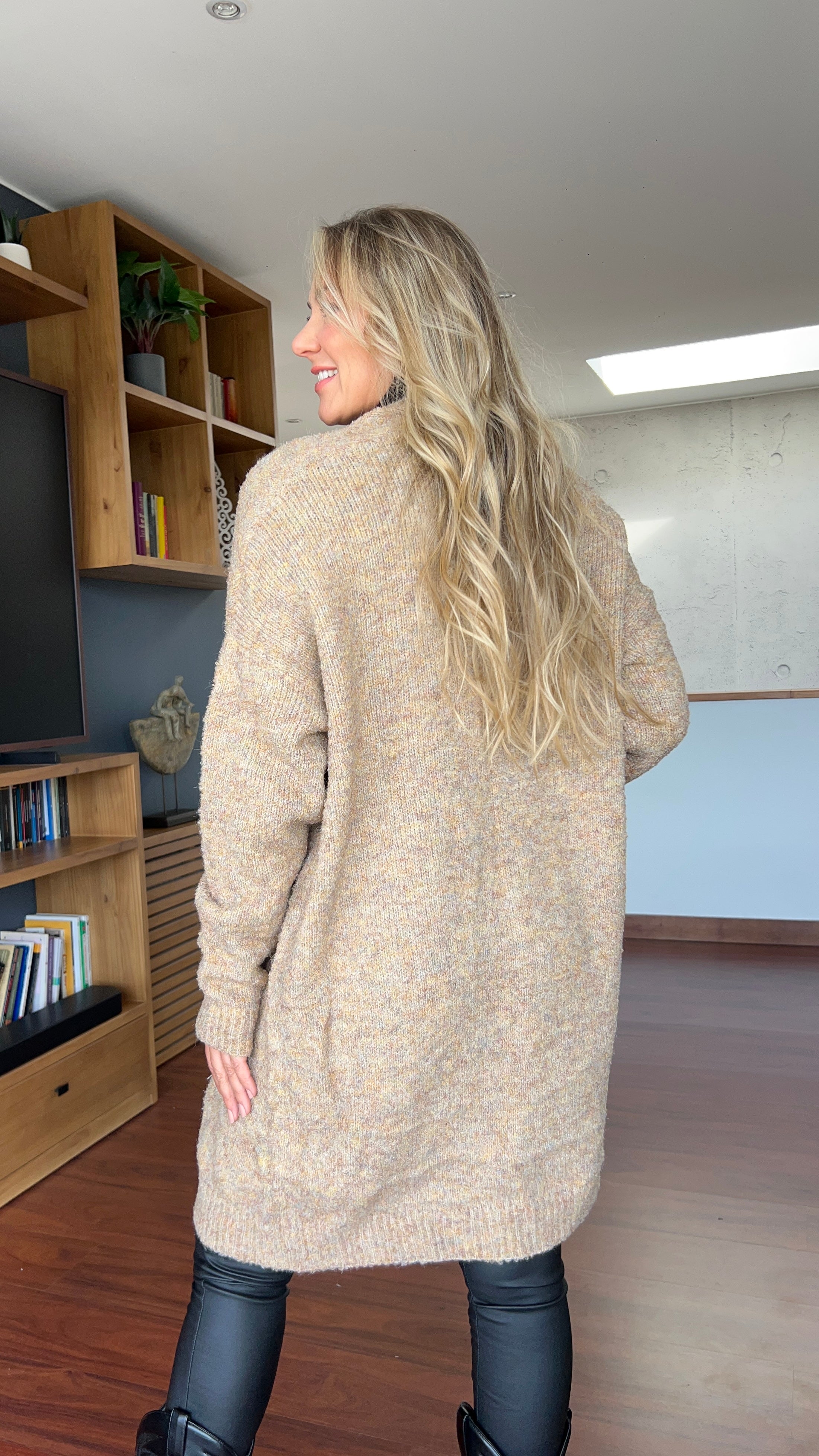 Cardigan Pini Camel