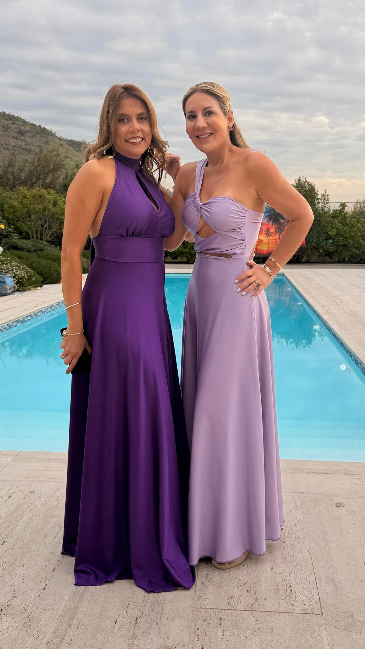 Vestido Silvia Morado