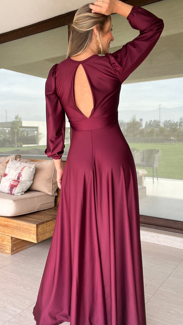 Vestido Lara Dupont Burdeos