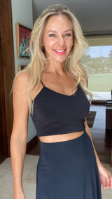 Croptop Paula Negro