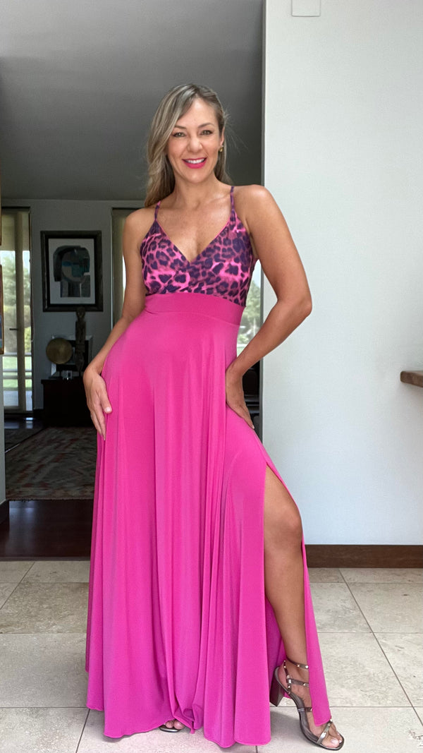 Bianca Print Fucsia