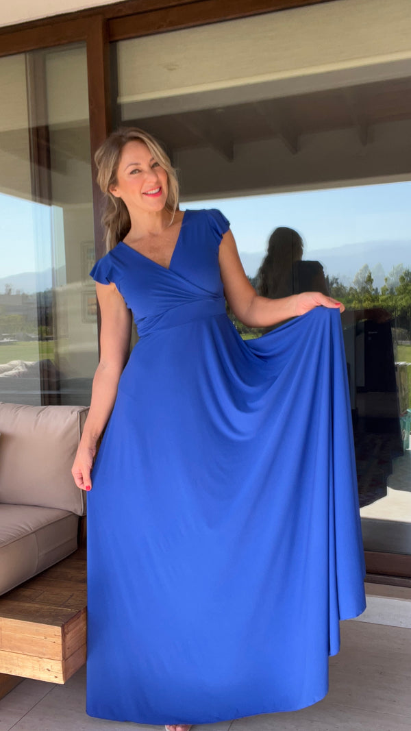 Vestido Isabella Ity Azul Rey