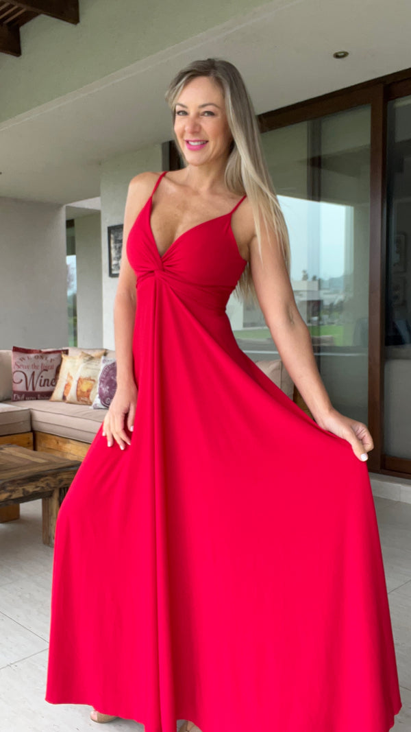 Vestido Amanda Ity Rojo