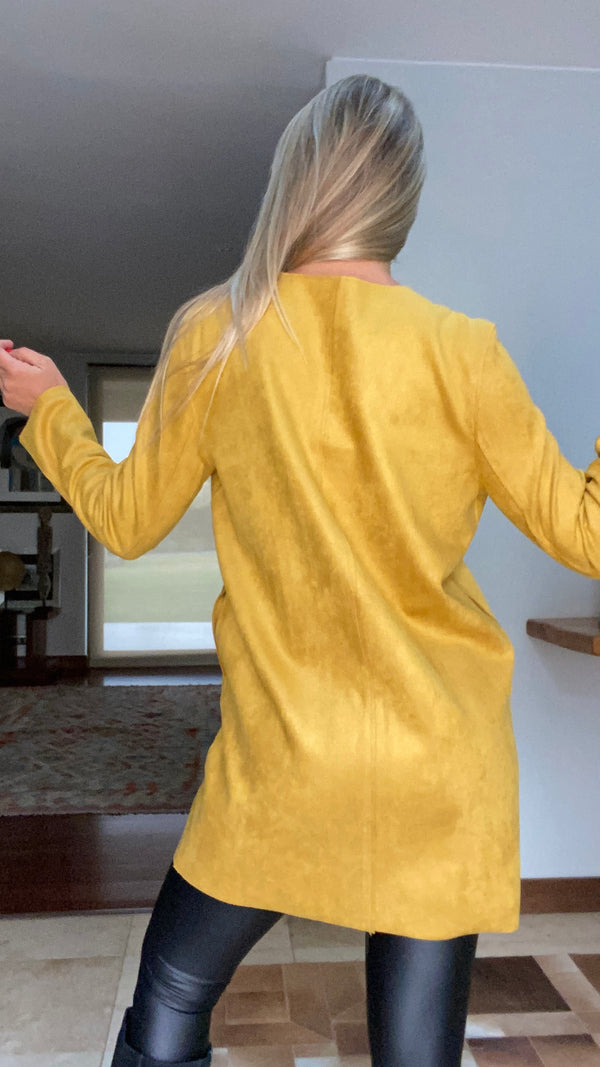 Blazer Valeria Mostaza