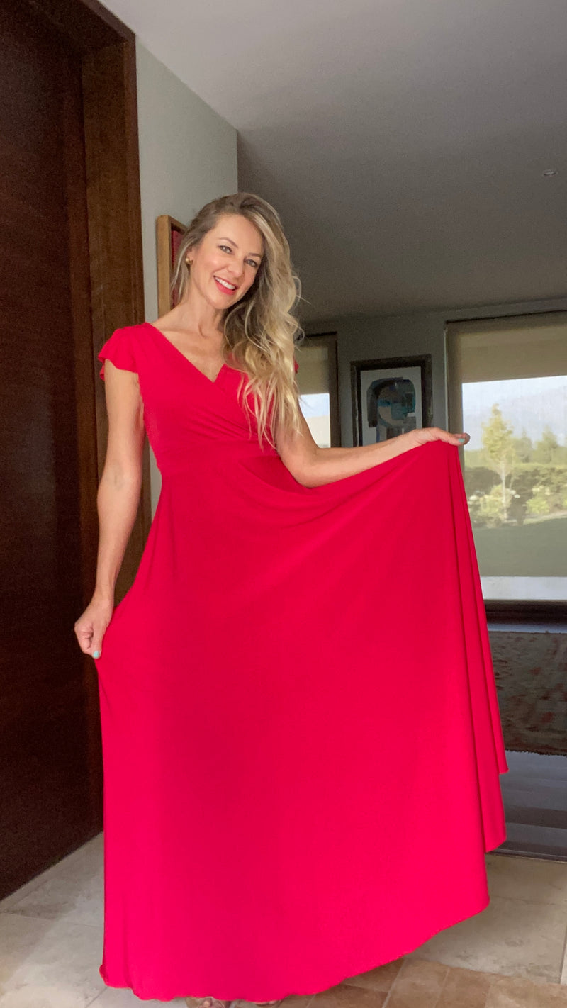 Vestido Isabella Ity Rojo