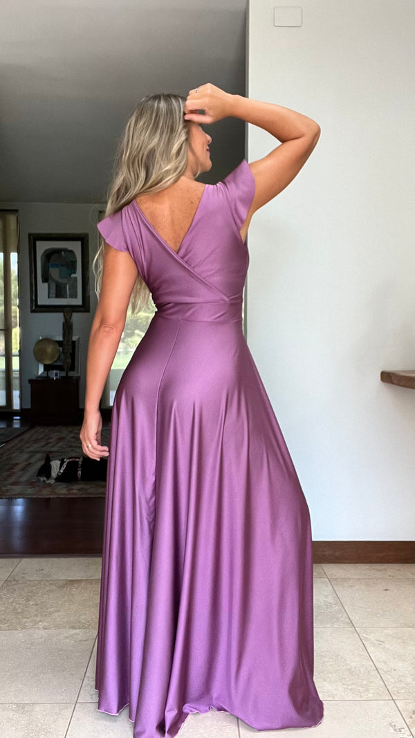 Vestido Isabella Dupont Malva