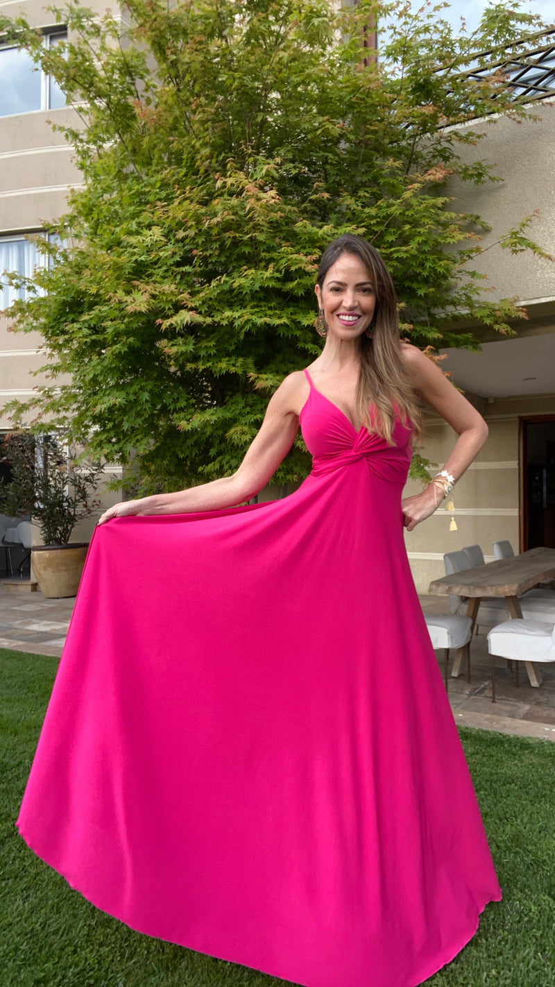 Vestido Amanda Ity Fucsia
