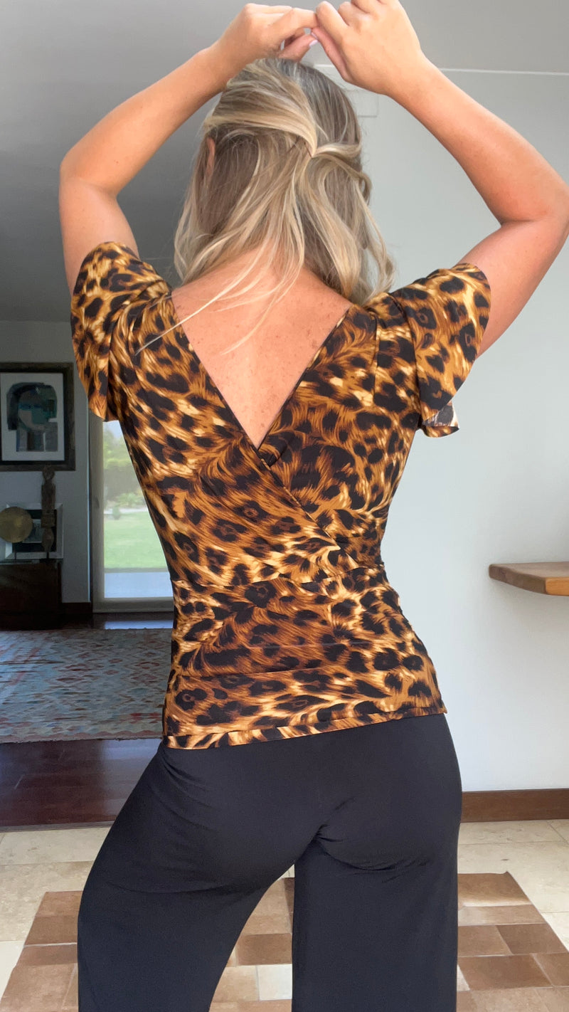 Maxipolera Print Leopardo