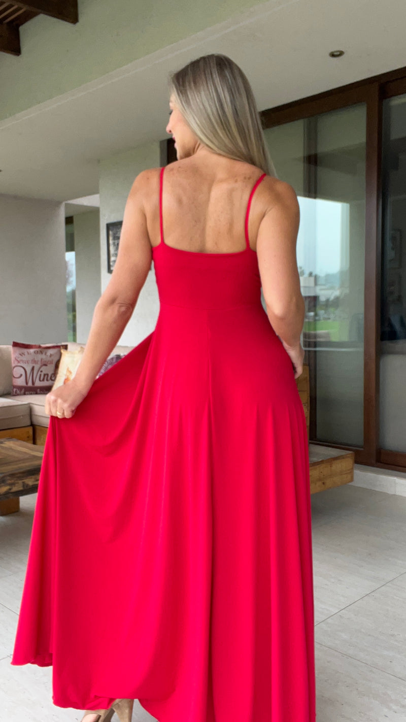 Vestido Amanda Ity Rojo