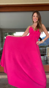 Vestido Amanda Ity Fucsia